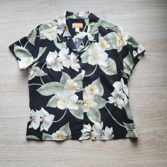 Nani Hawaii Tropical Floral 2 Piece Maxi Dress Button-Up Shirt Multicolor - Picture 6 of 11